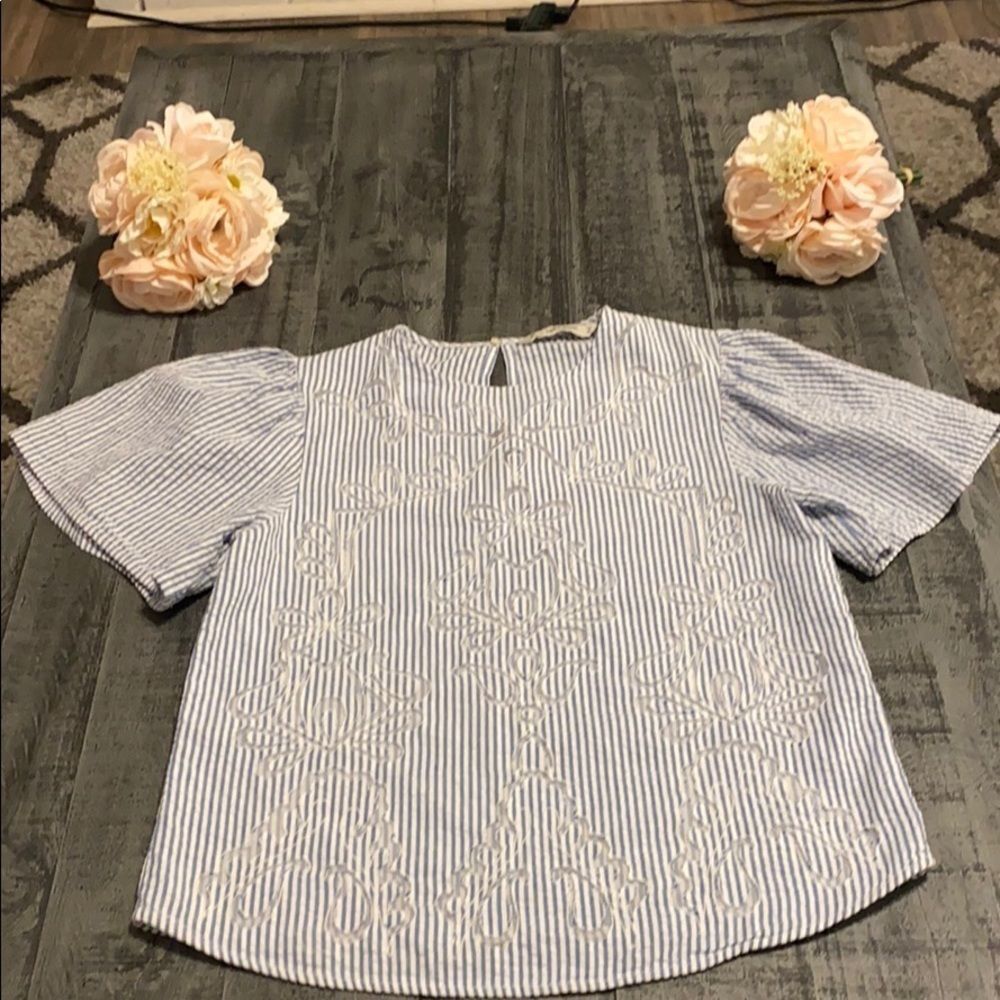Zara Basic Striped Top